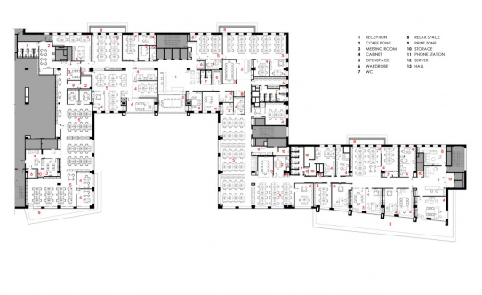 建筑公司辦公室裝修城市未來創新